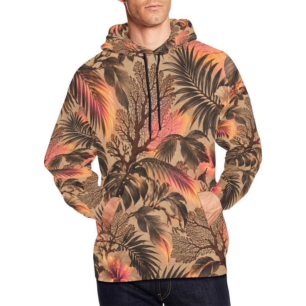 Men's All Over Print Hoodie (USA Size) (Model H13)