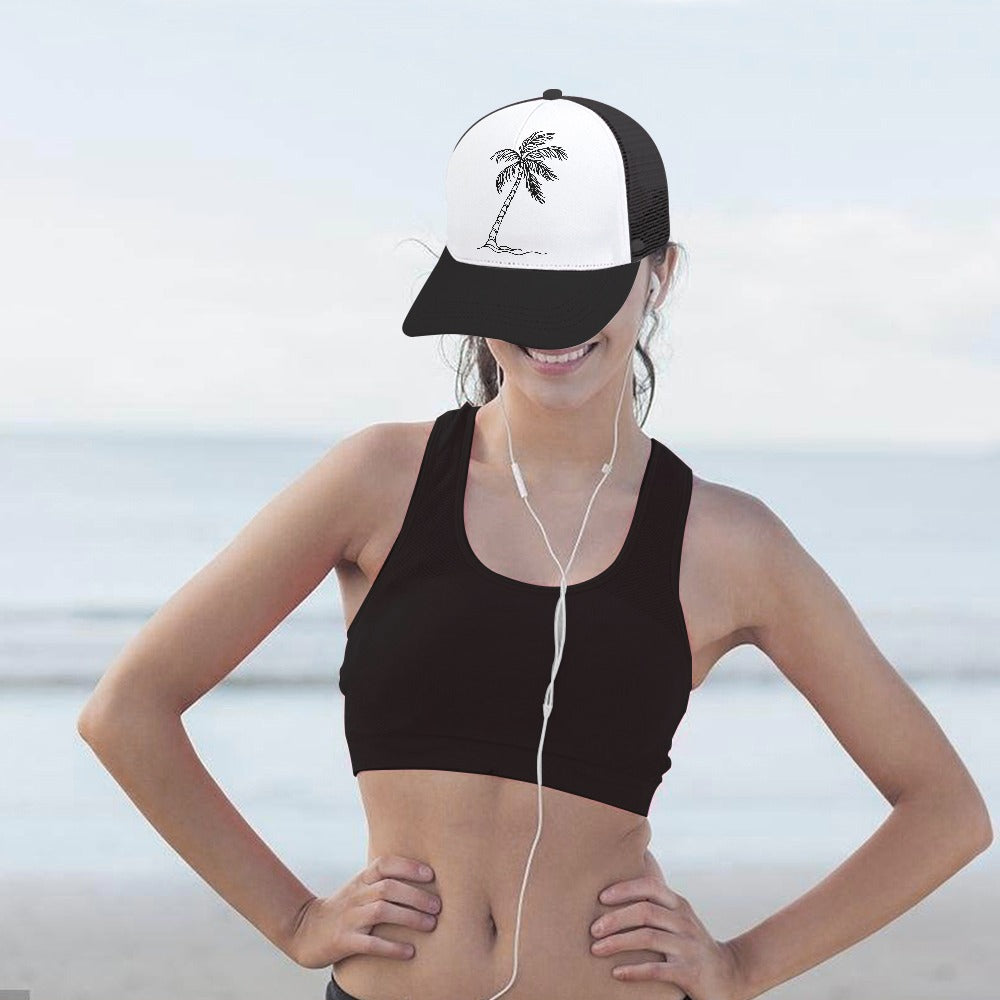 Palm Sketch Trucker Cap