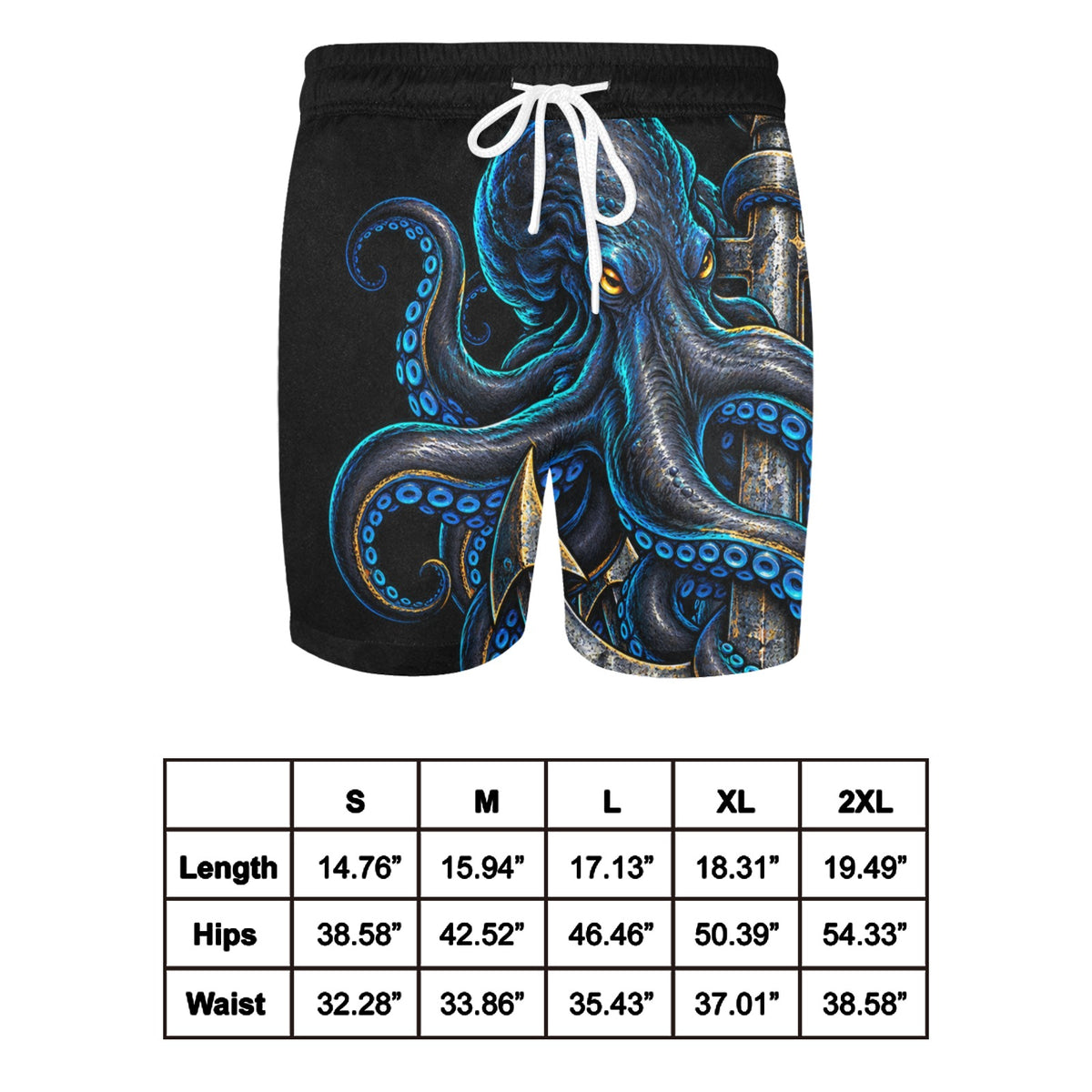 Deep Sea Curl Swim Shorts