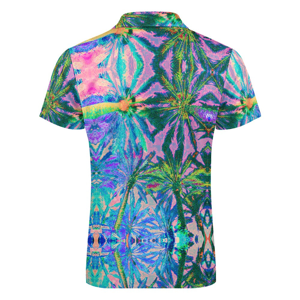 Tropical Voltage Zip Polo