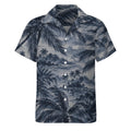 Midnight Palms Cuban Collar Shirt — front view
