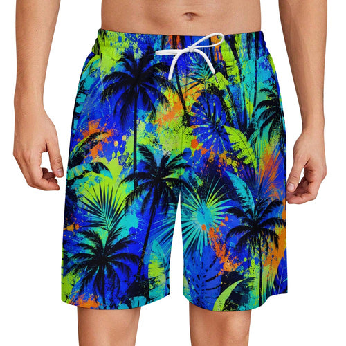 Blue Jungle Shorts