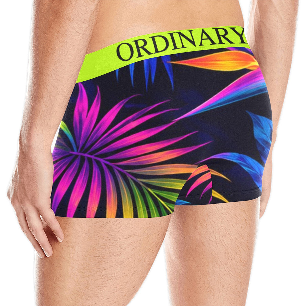 Neon Botanical Boxer Briefs