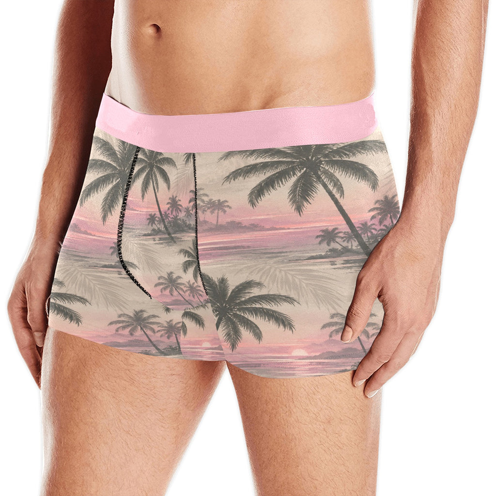 Blush Horizon Palm Boxer Briefs