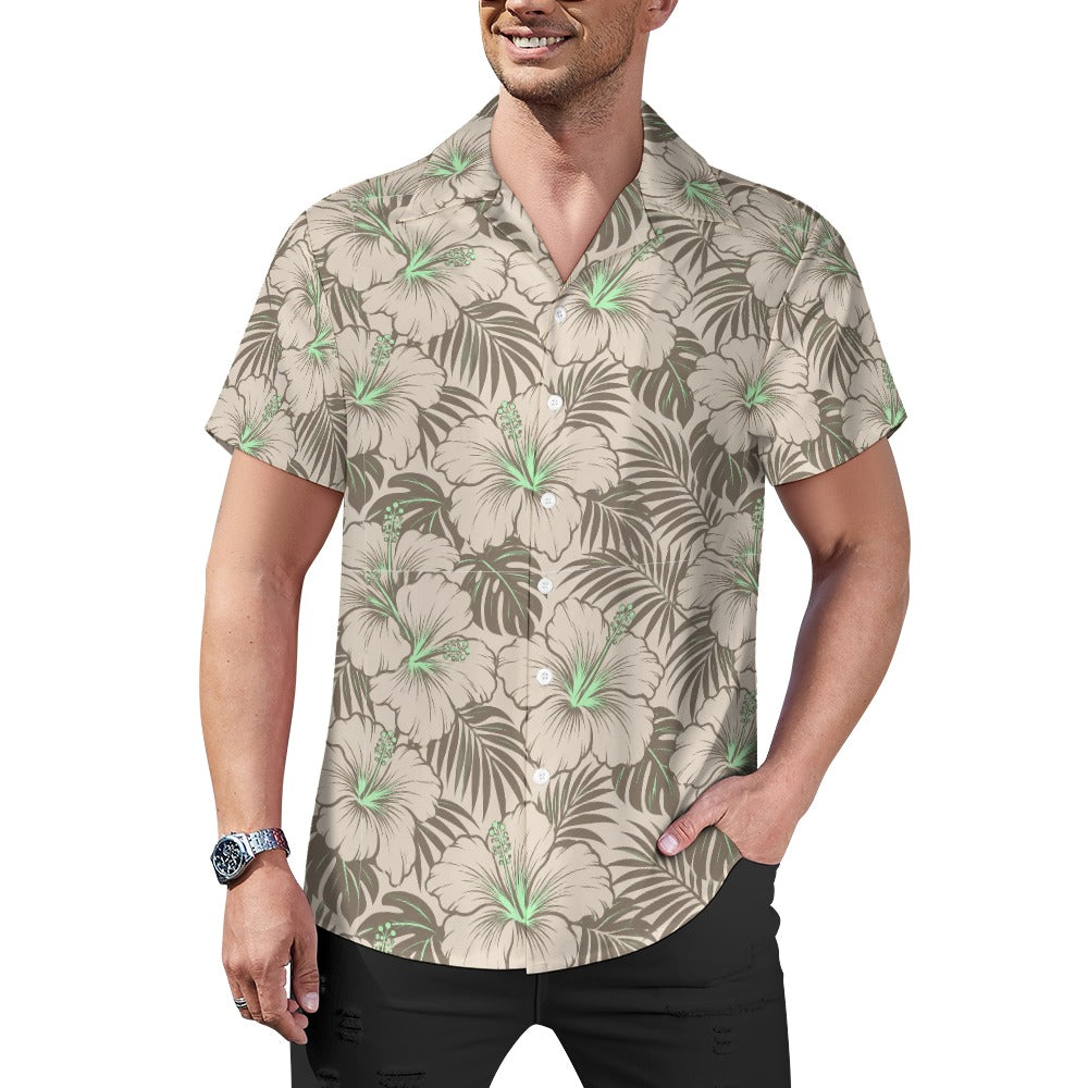 Cuban collar shirt