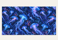 Blue Jelly Drift Beach Towel — full view