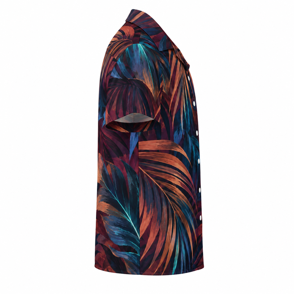 Ember Canopy Cuban Collar Shirt — side view