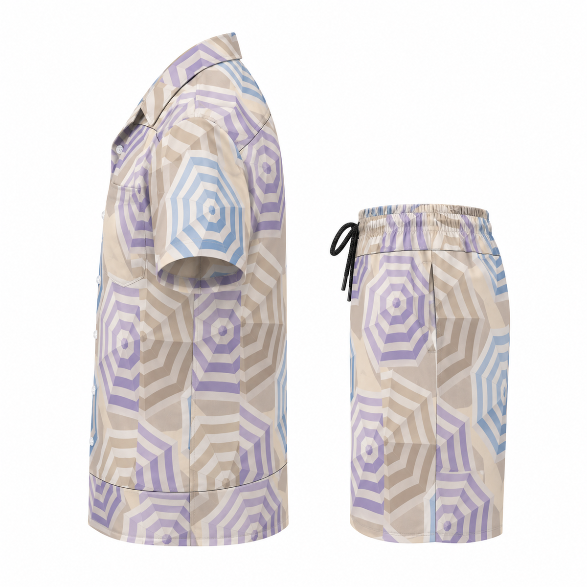 Sandstone Spiral Resort Set — side view